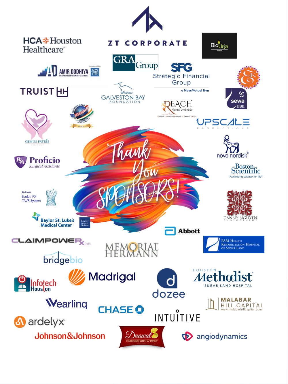 IDA 4snd Annual Gala Sponsors